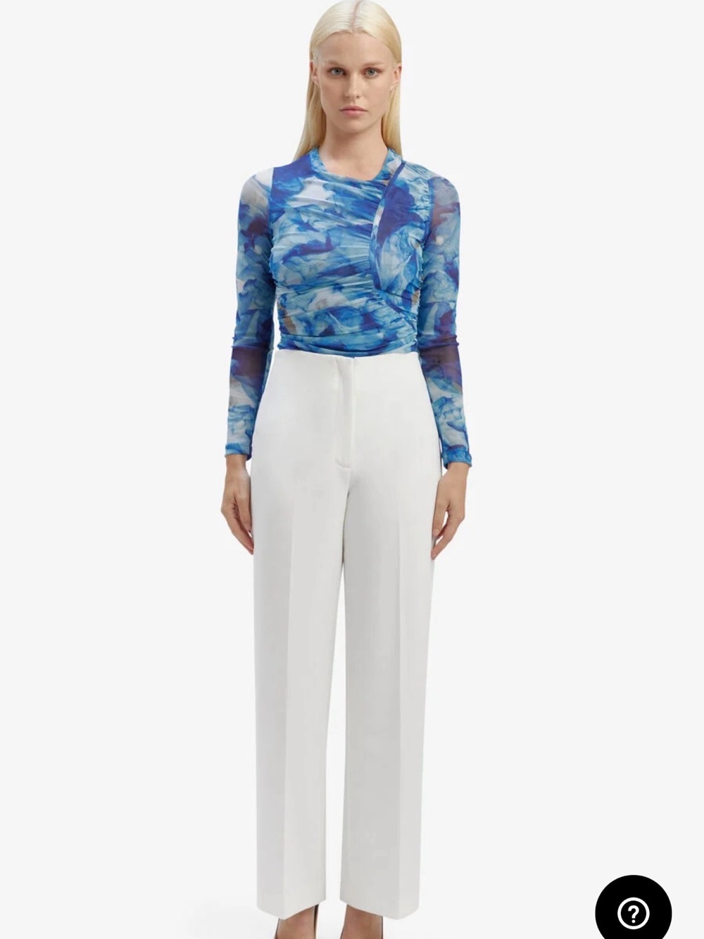 Bardot NWOT White Pants with Loopholes